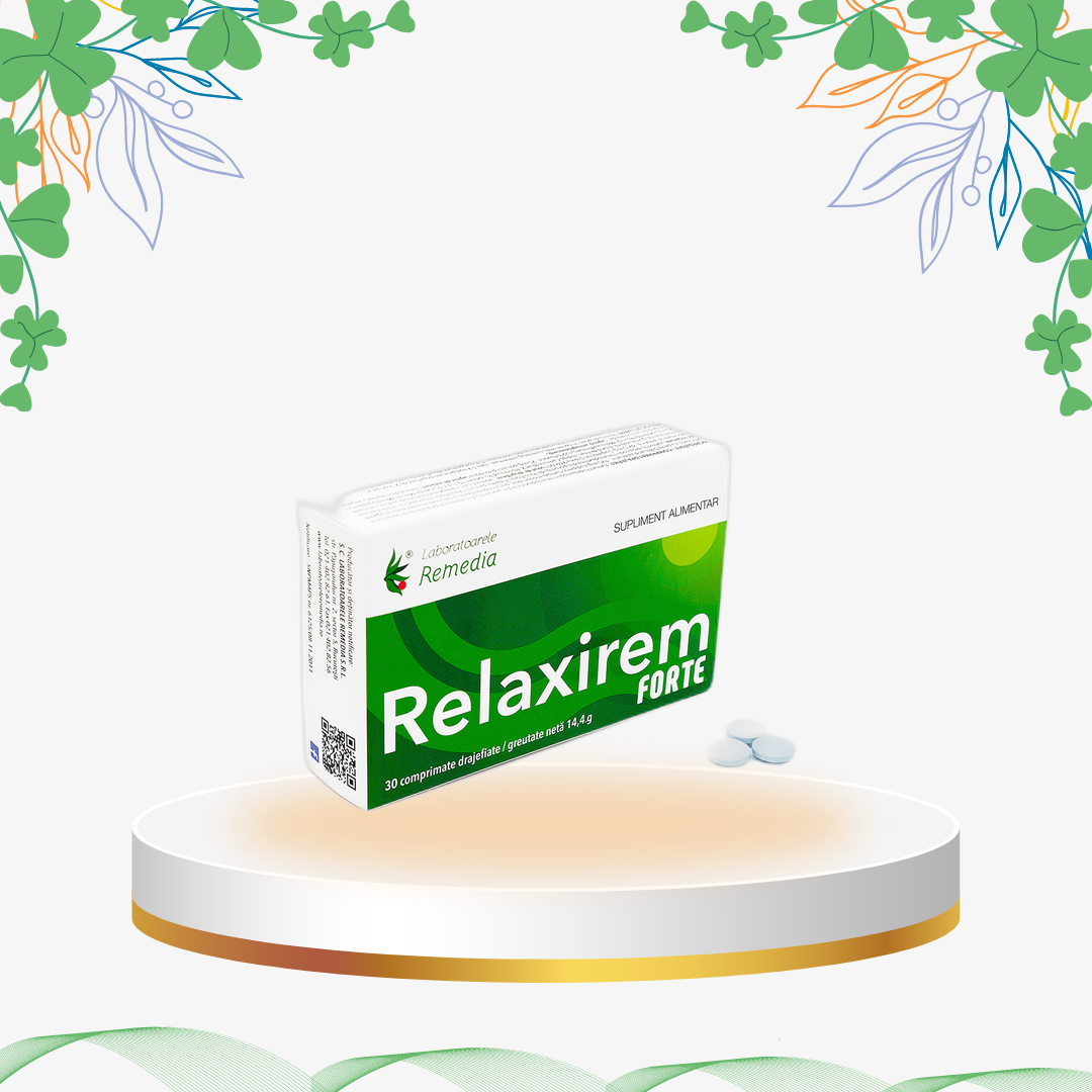 Remedia - Relaxirem Forte, 30 cpr