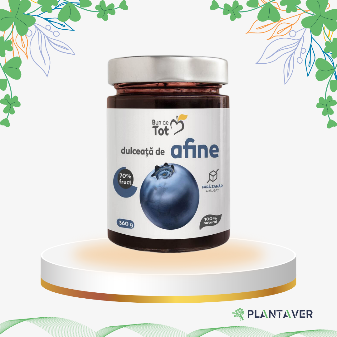 Dacia Plant - Dulceata Afine Fara Zahar, 360 gr