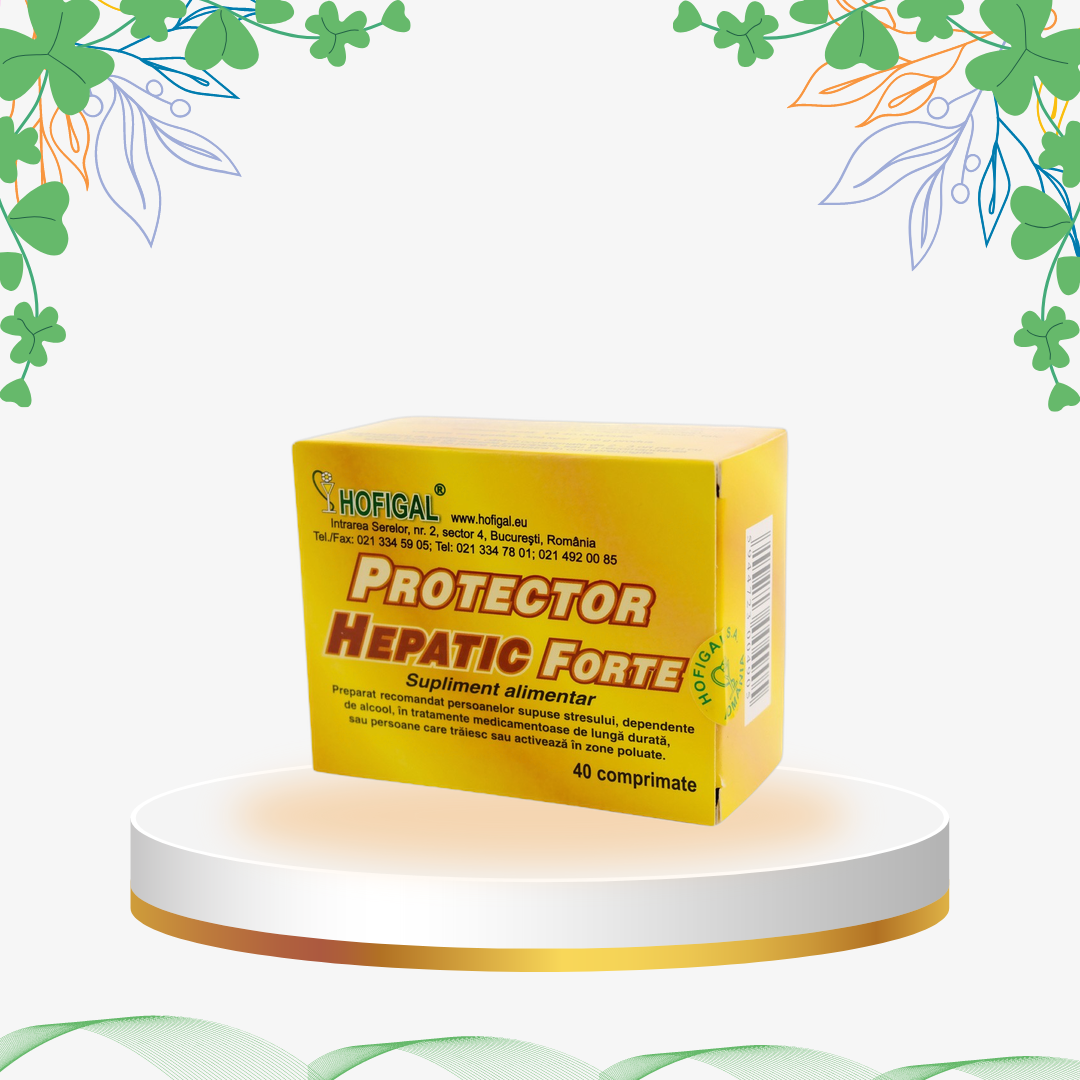 Hofigal - Protector Hepatic Forte, 40 cp