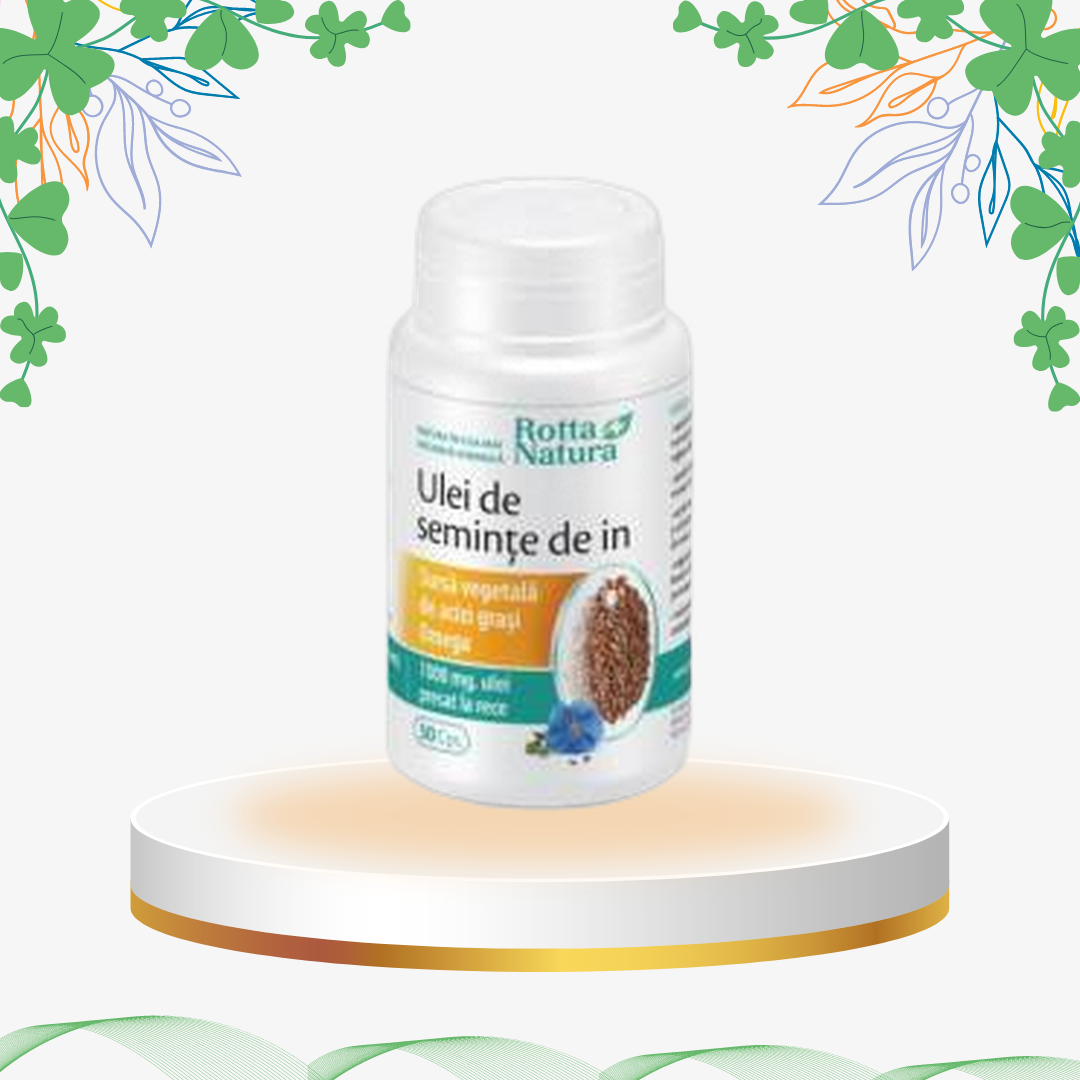 Rotta Natura - Ulei Seminte In 1000 mg, 90 cp