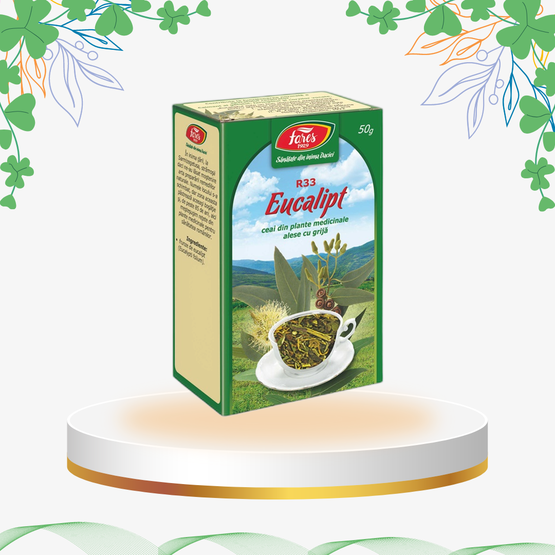 Fares - Ceai Eucalipt, 50 gr