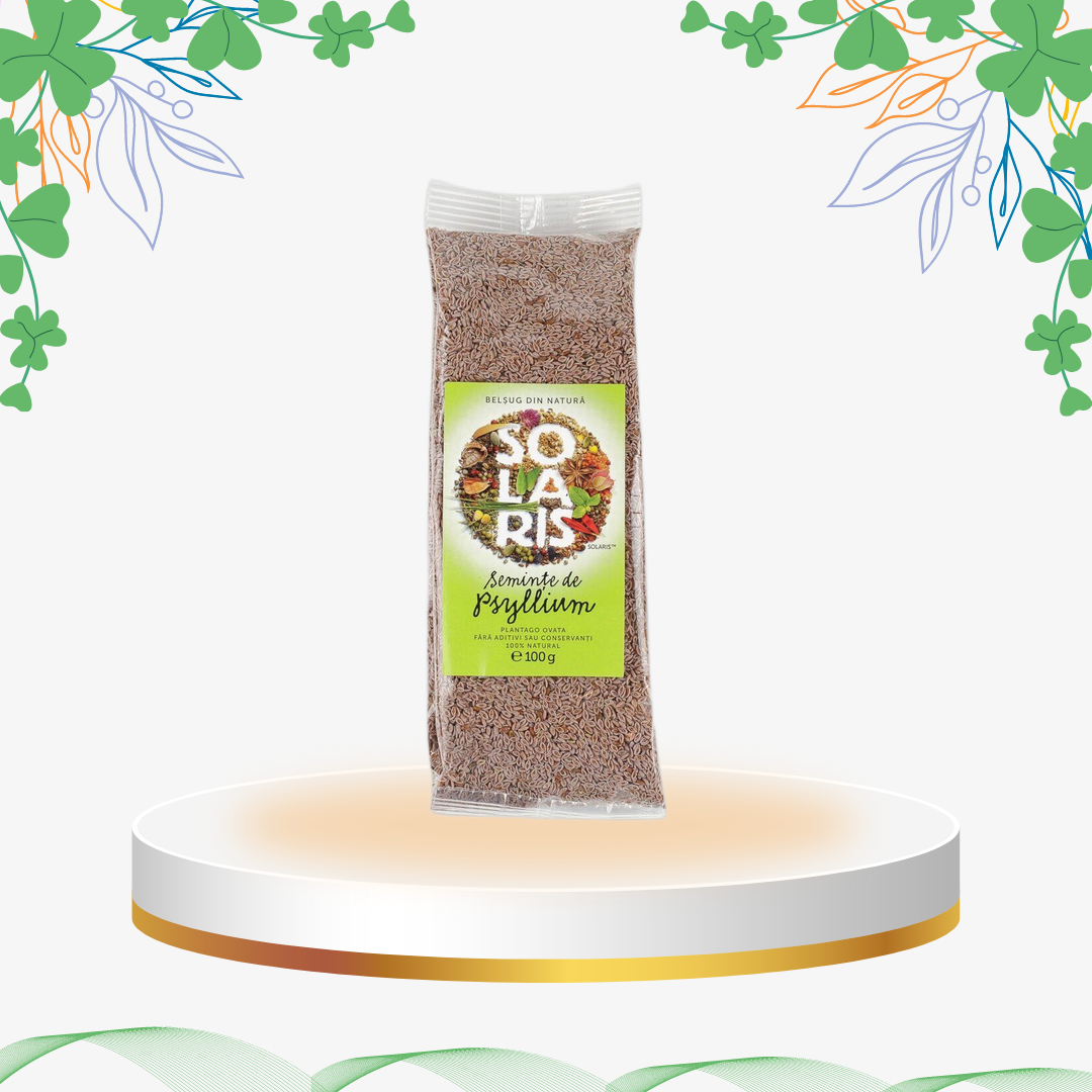 Solaris - Seminte Psyllium, 100 gr