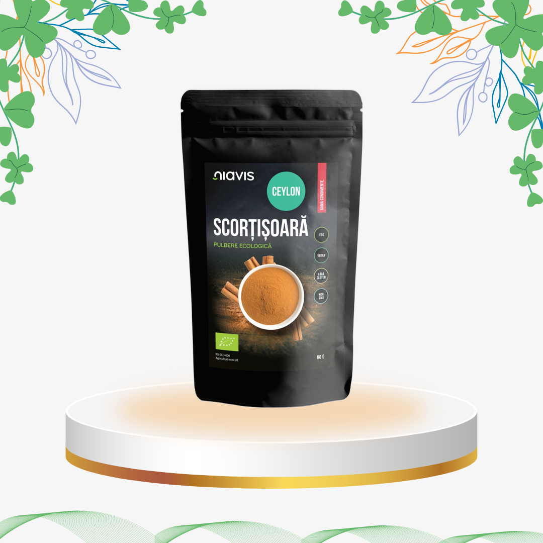 Niavis - Scortisoara Ceylon Pulbere, 60 gr