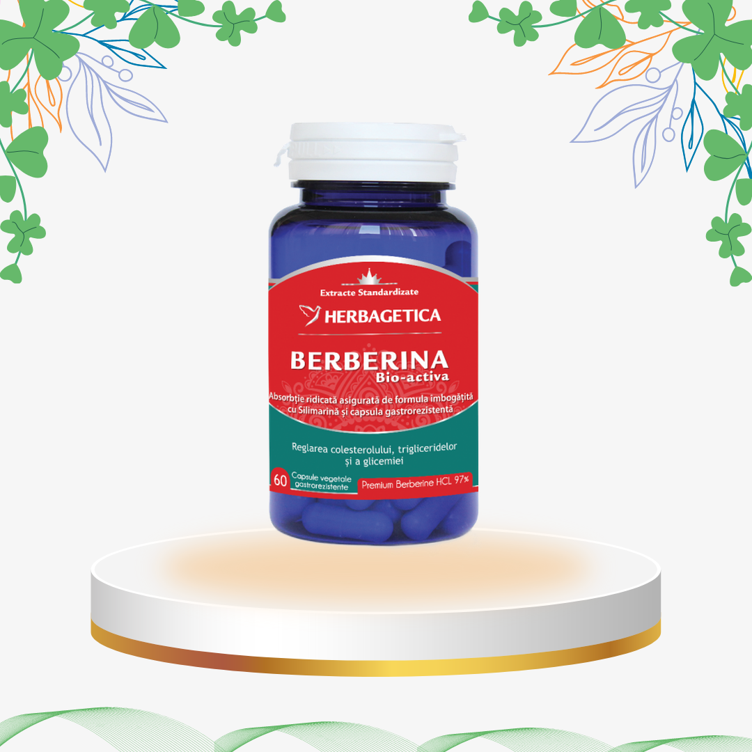 Herbagetica - Berberina, 60 cp