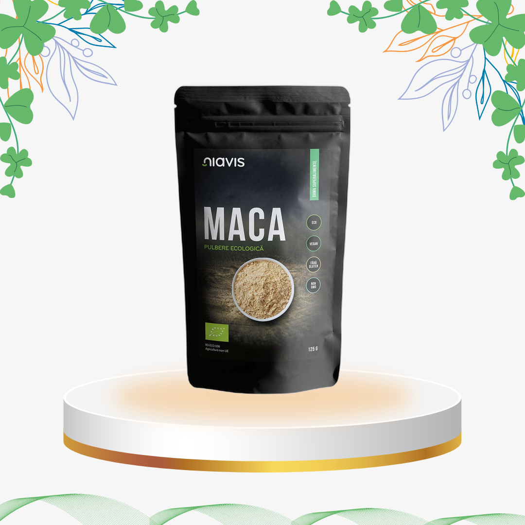 Niavis - Maca Pulbere Bio, 125 gr