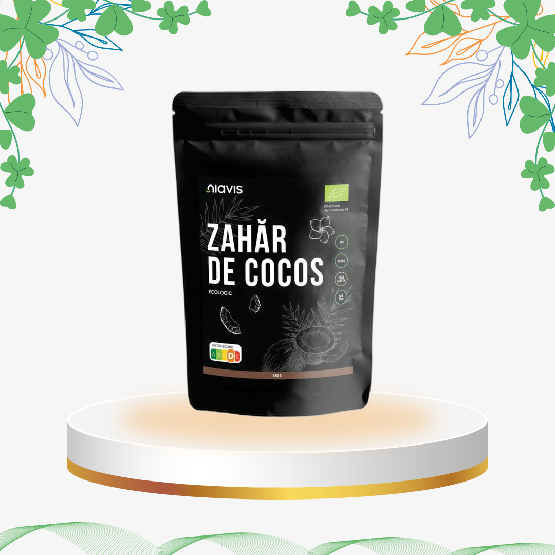 Niavis - Zahar Cocos Bio, 250 gr