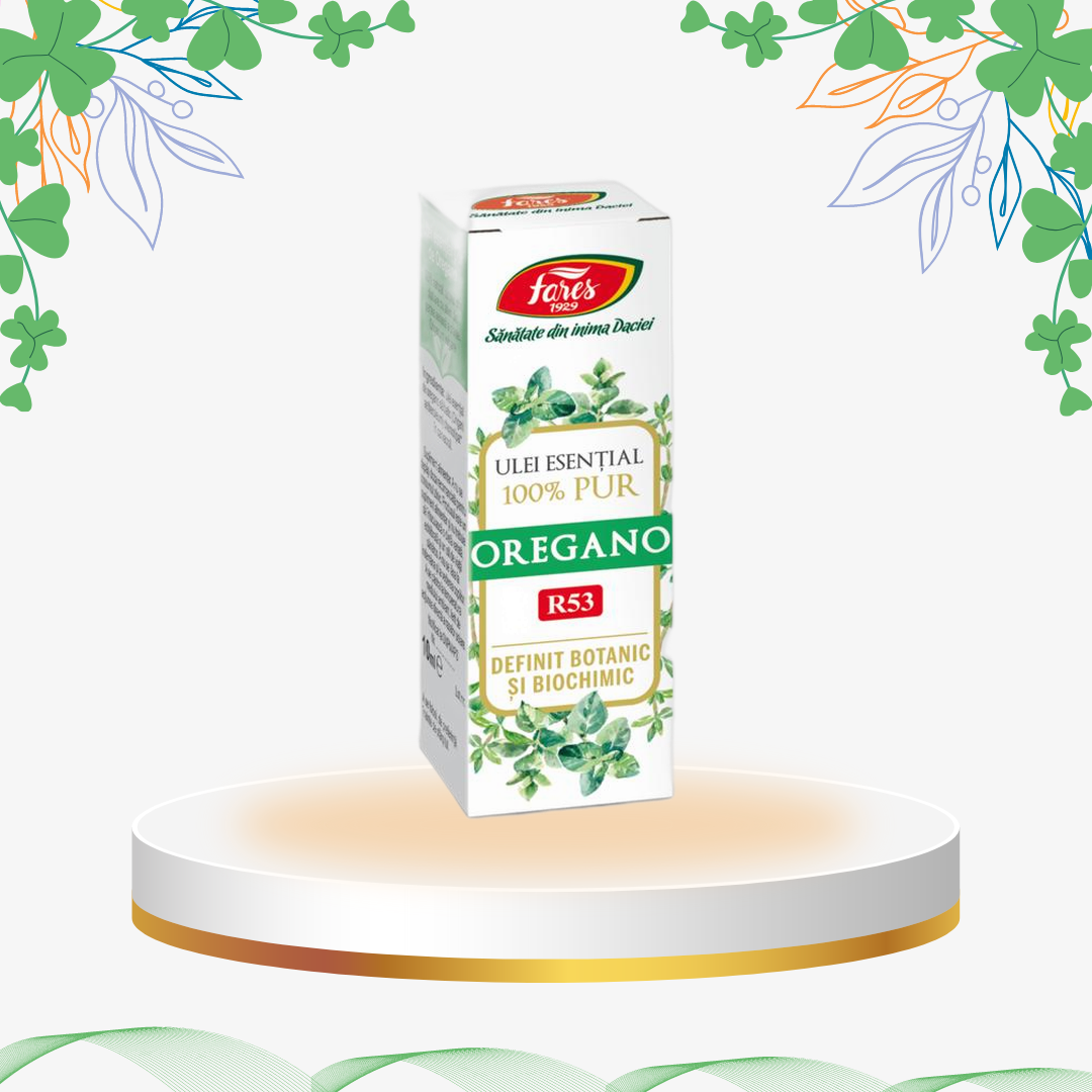 Fares - Ulei Oregano Pur, 10 ml