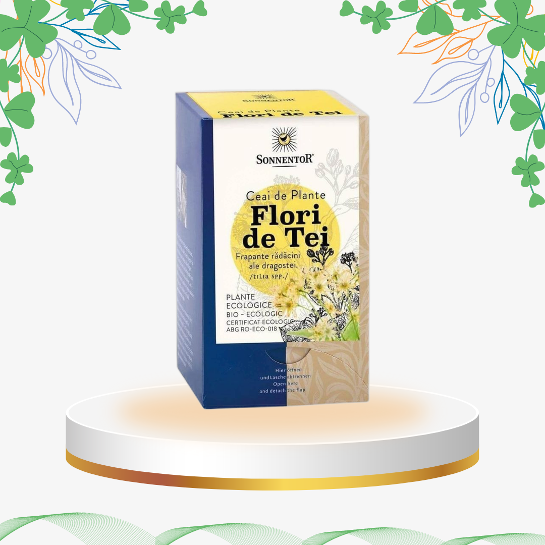 Sonnentor - Ceai Flori Tei Eco, 18 pl