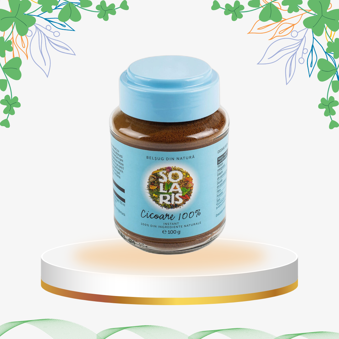 Solaris - Cicoare 100% Instant Borcan, 100 gr