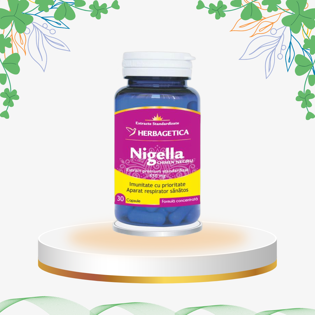 Herbagetica - Nigella: Chimen Negru, 60 cp