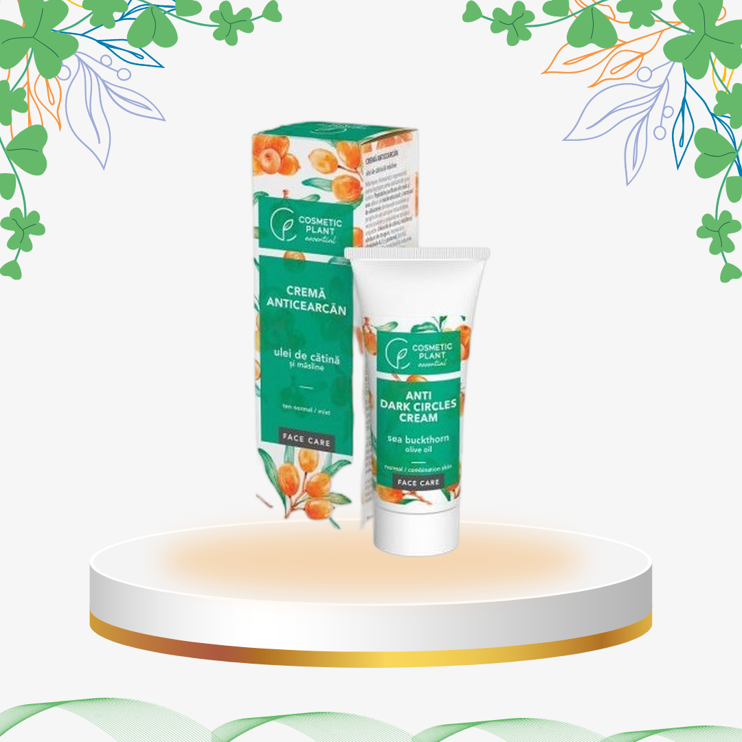Cosmetic Plant - Crema Anticearcan Catina Masline, 30 ml