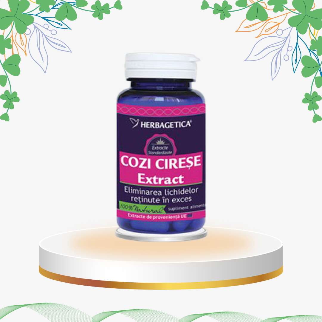 Herbagetica - Cozi Cirese, 30 cp