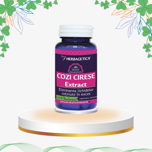 Herbagetica -  Cozi Cirese, 30 cp