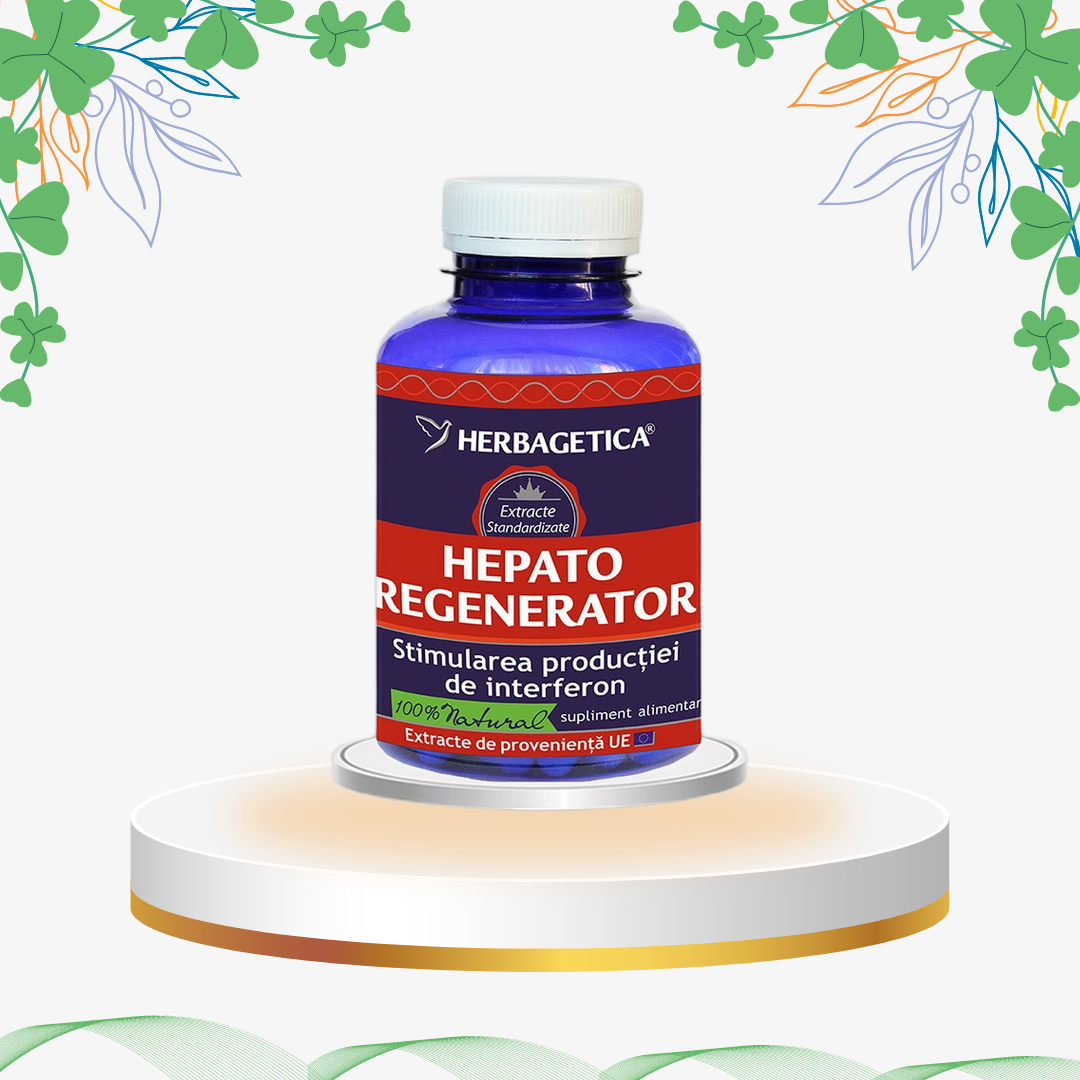 Herbagetica - Hepato Regenerator, 60 cp