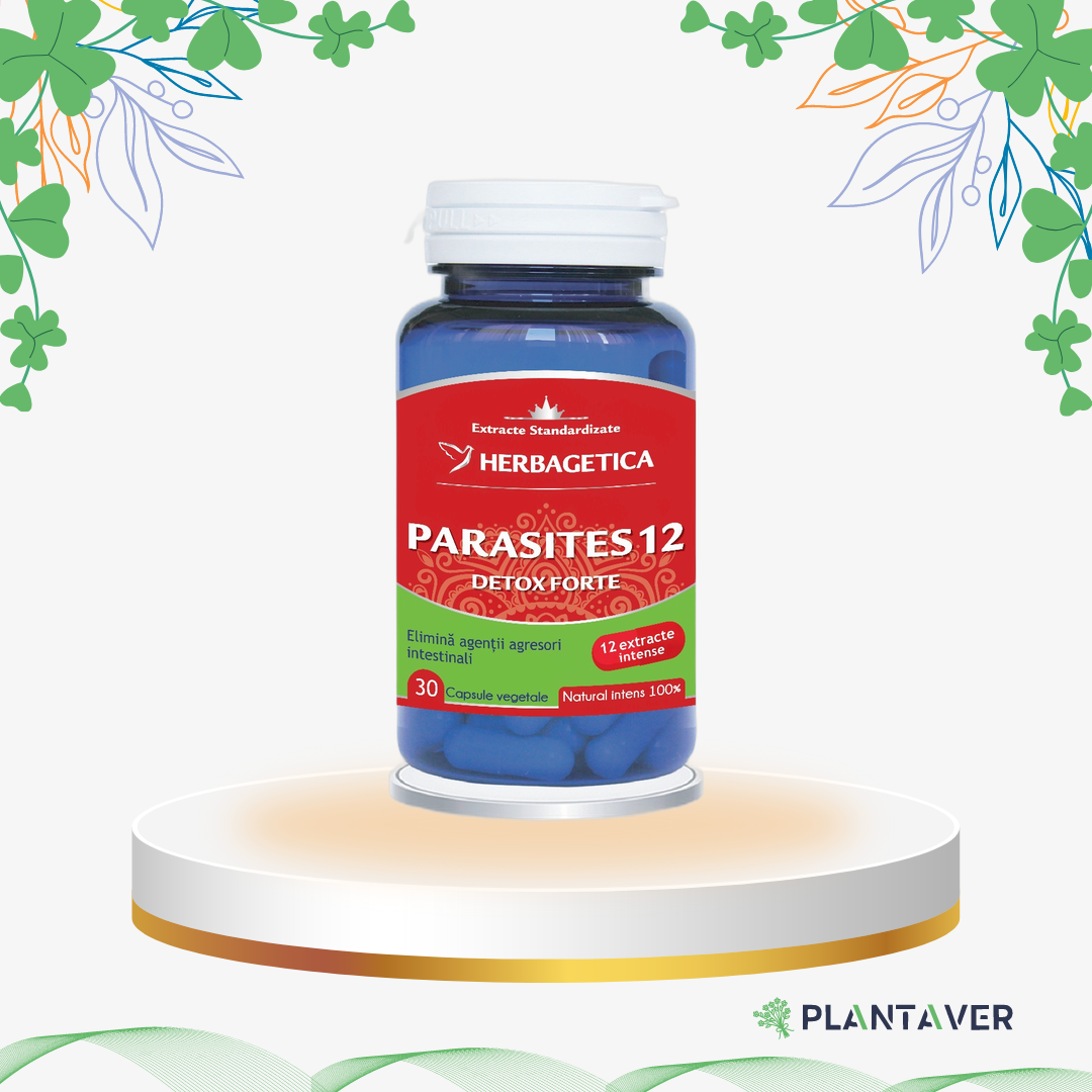 Herbagetica - Parasites Detox, 60 cp