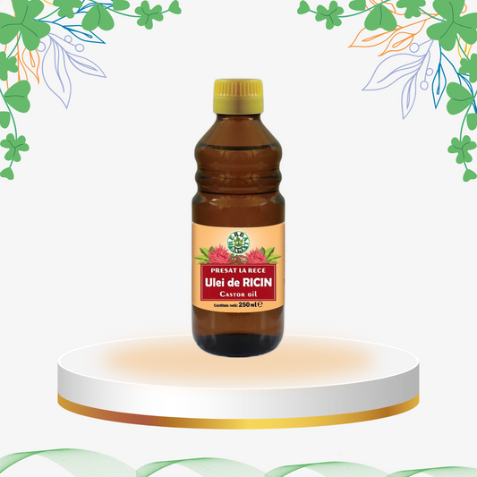 Herbavit - Ulei Ricin Presat la Rece, 250 ml