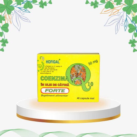 Hofigal - Coenzima Q10 Forte in Ulei Catina 30 mg, 40 cp