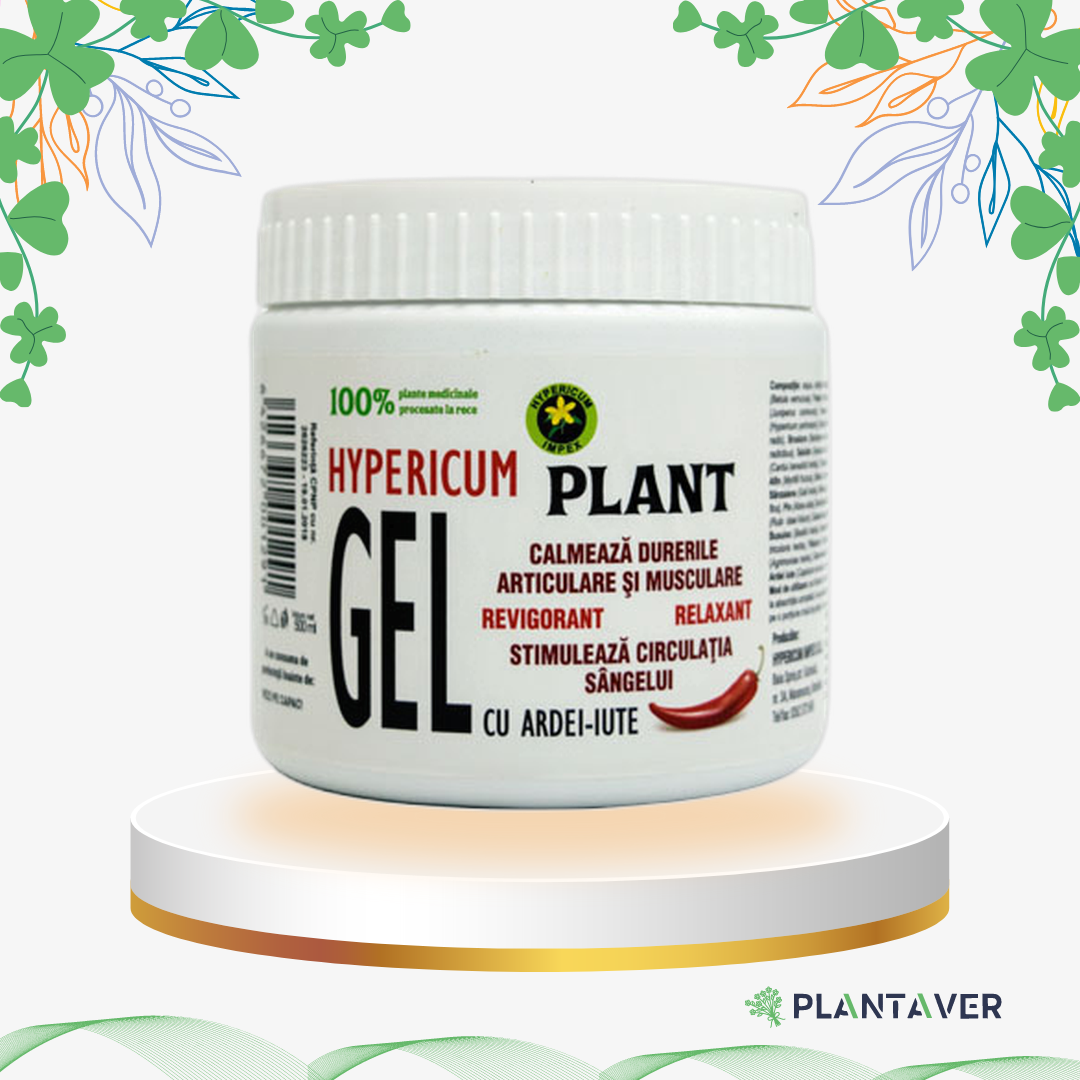 Hypericum - Gel Ardei Iute, 500 ml