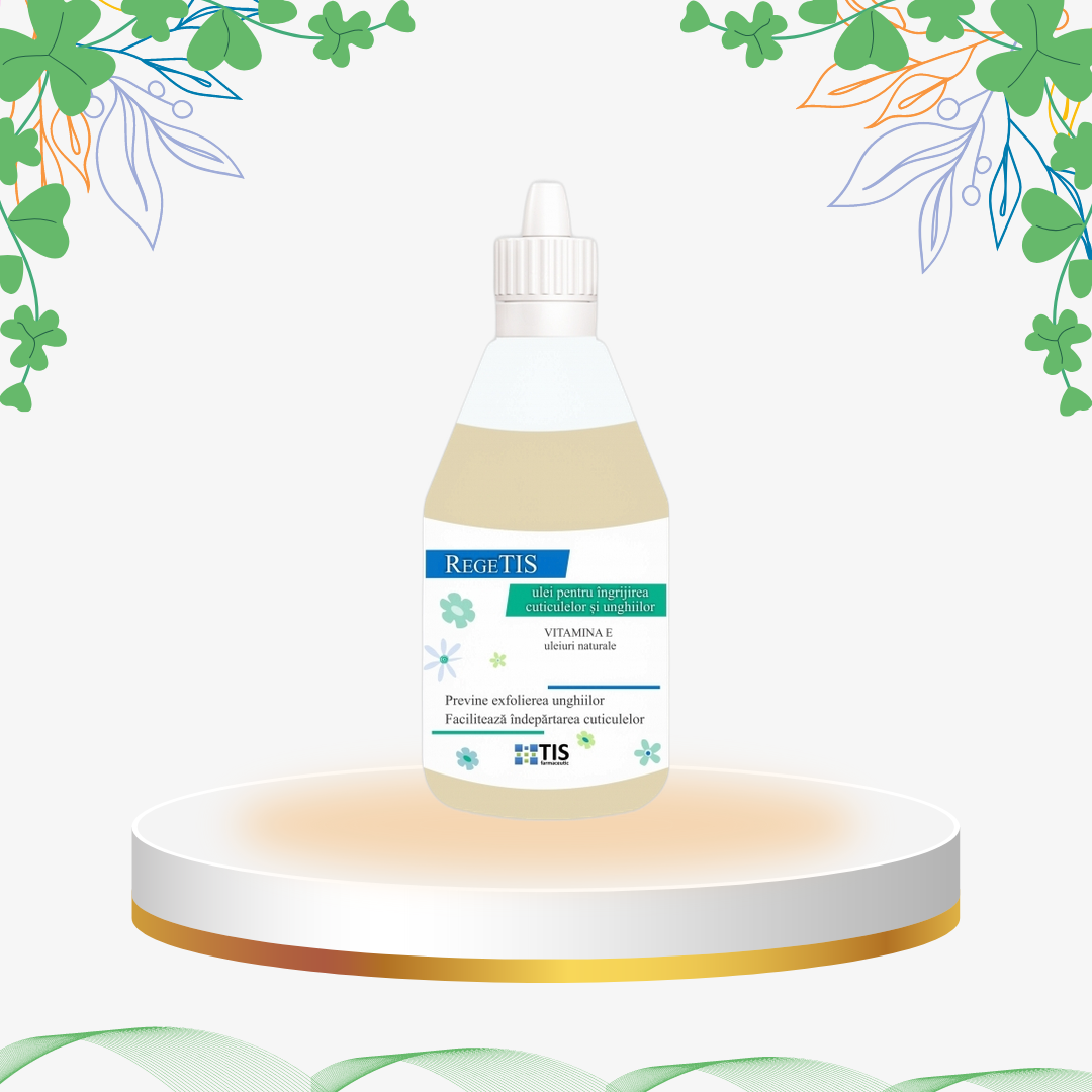 Tis - Ulei Ingrijire Unghii si Cuticule Regetis, 25 ml