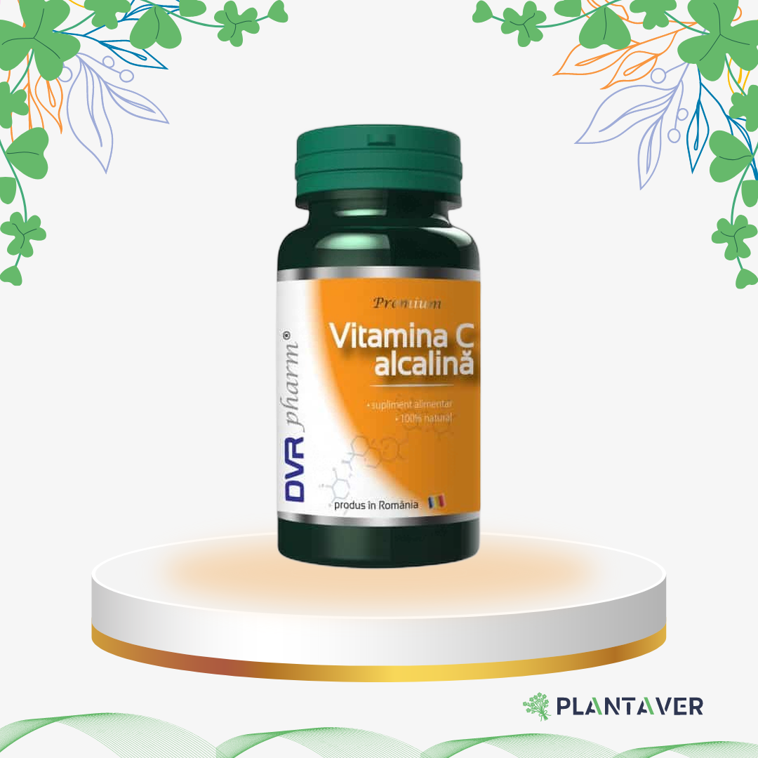 DVR - Vitamina C Alcalina, 60 cp