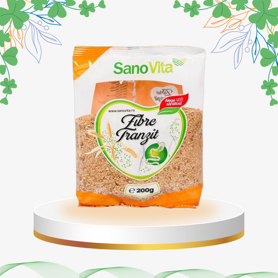 Amestec natural pentru tranzit intestinal cu tărâțe de psyllium, ovăz, semințe de in și carob bogat în calciu și antioxidanți.