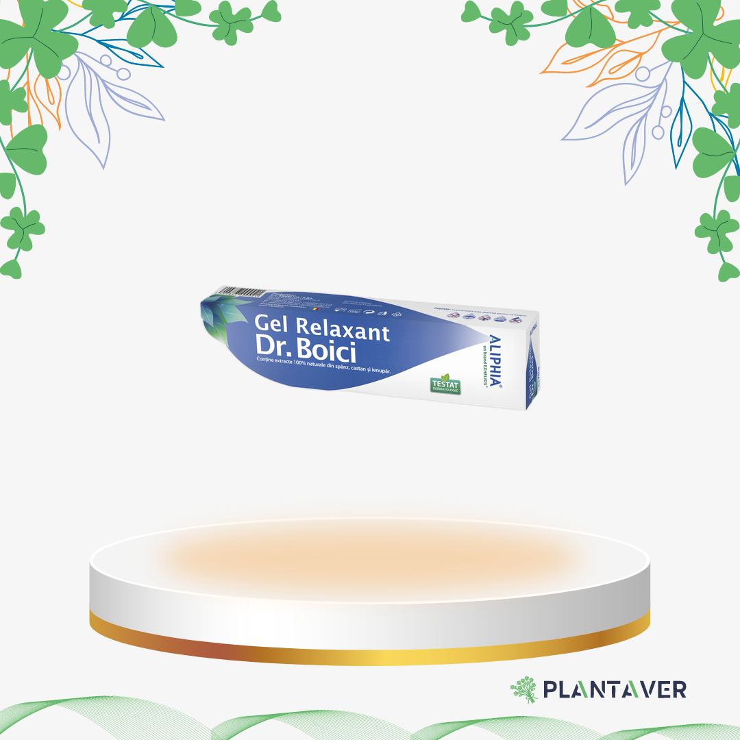 Dr Boici - Gel Relaxant cu Spanz, 70 gr