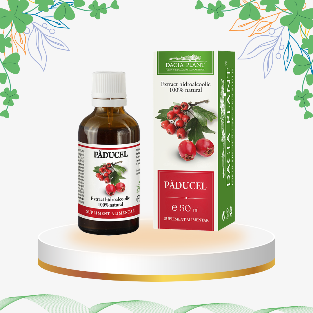 Dacia Plant - Tinctura Paducel, 50 ml