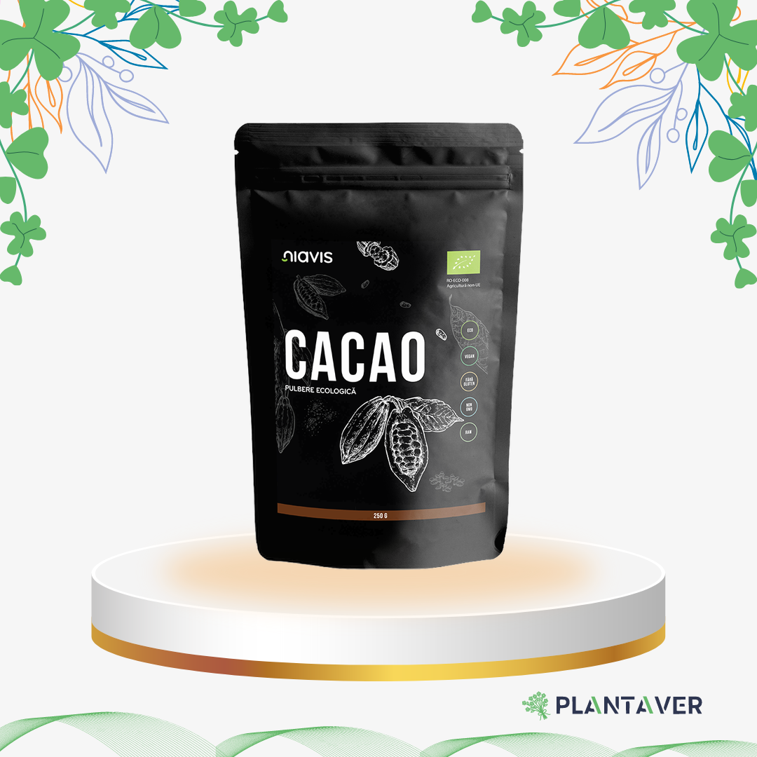 Niavis - Pudra Cacao Bio, 250 gr