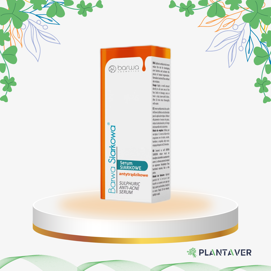 Barwa - Ser Facial cu Sulf, 15 ml