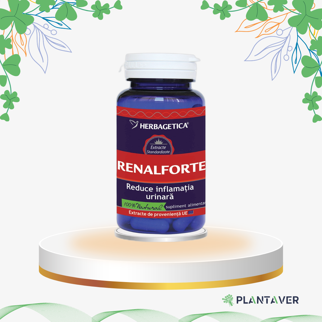 Herbagetica - Renal Forte, 60 cp