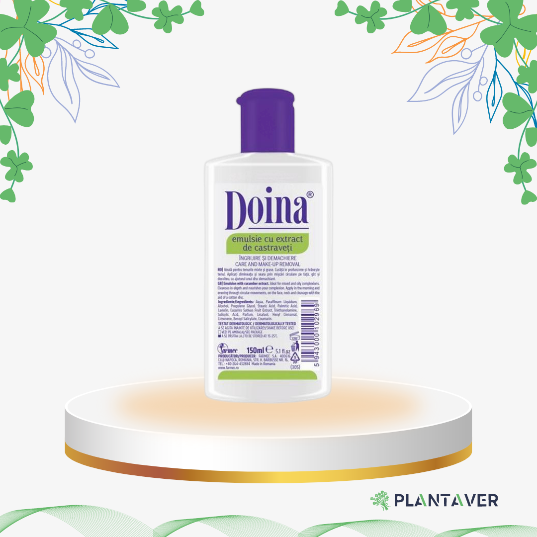 Farmec - Doina Emulsie cu Extract de Castravete, 150 ml