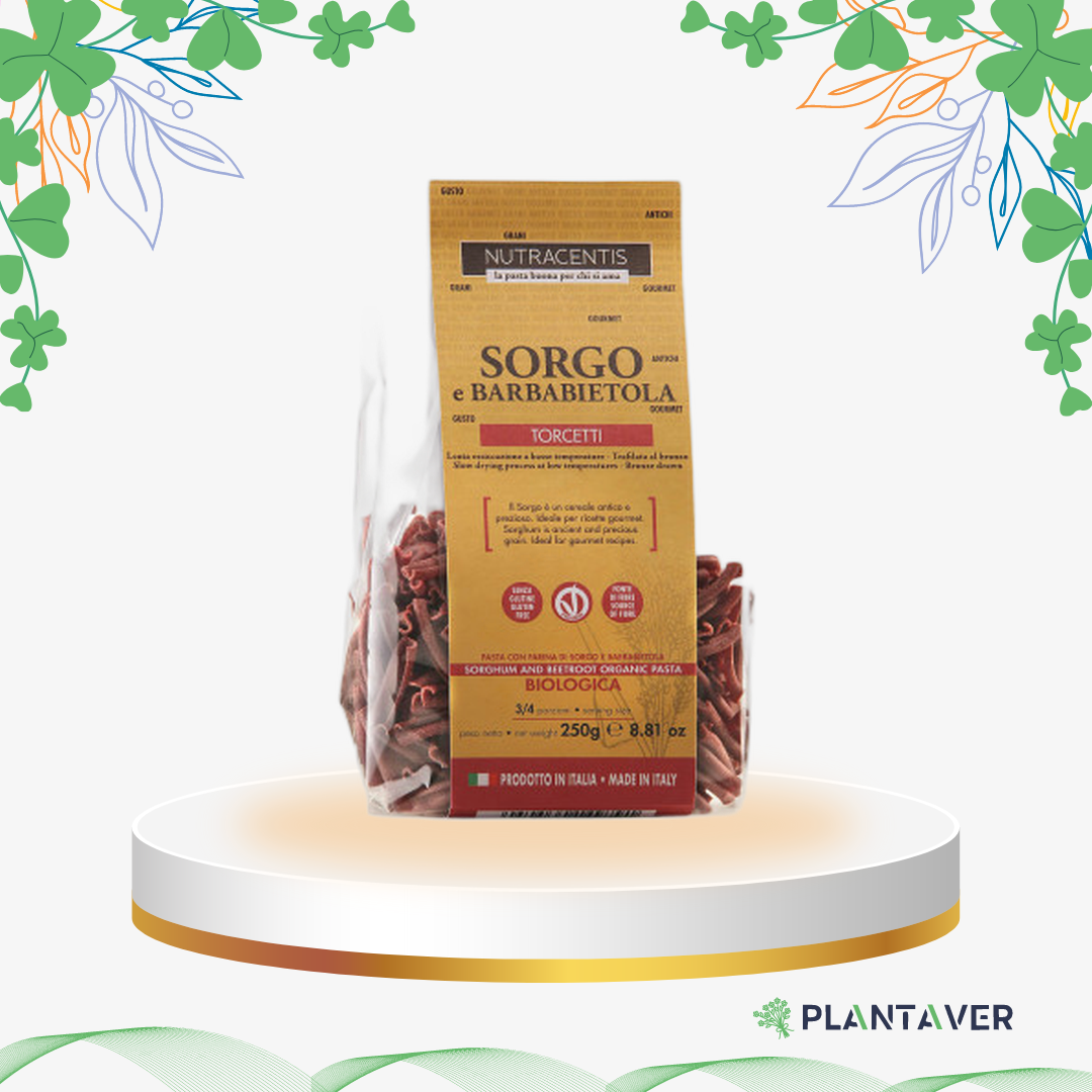 Nutracentis - Paste Sorg si Sfecla Rosie Fara Gluten, 250 gr