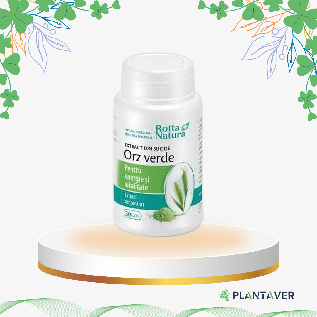 Rotta Natura - Extract din Suc de Orz Verde, 90 cp