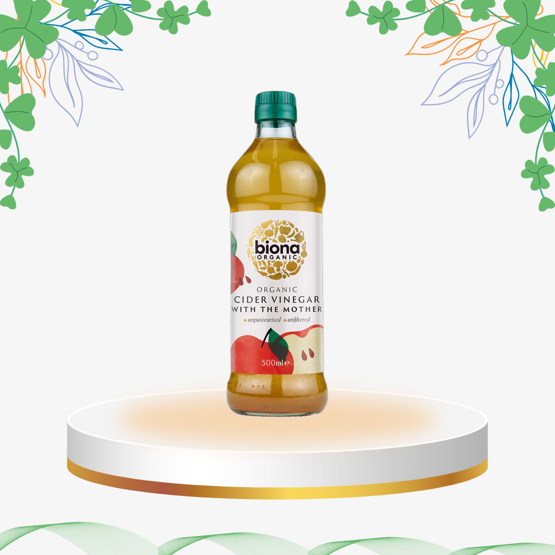 Biona - Otet din Cidru de Mere Nefiltrat Bio, 750 ml