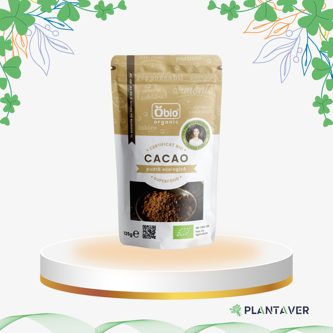 Obio - Cacao Pudra Eco, 125 gr