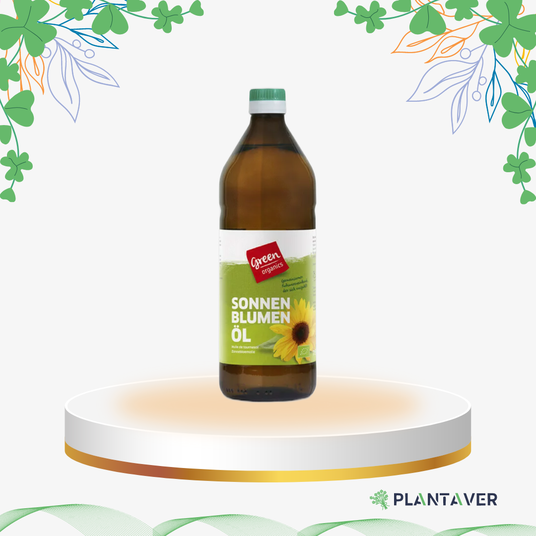 Green Organics - Ulei Floarea Soarelui Bio, 750 ml