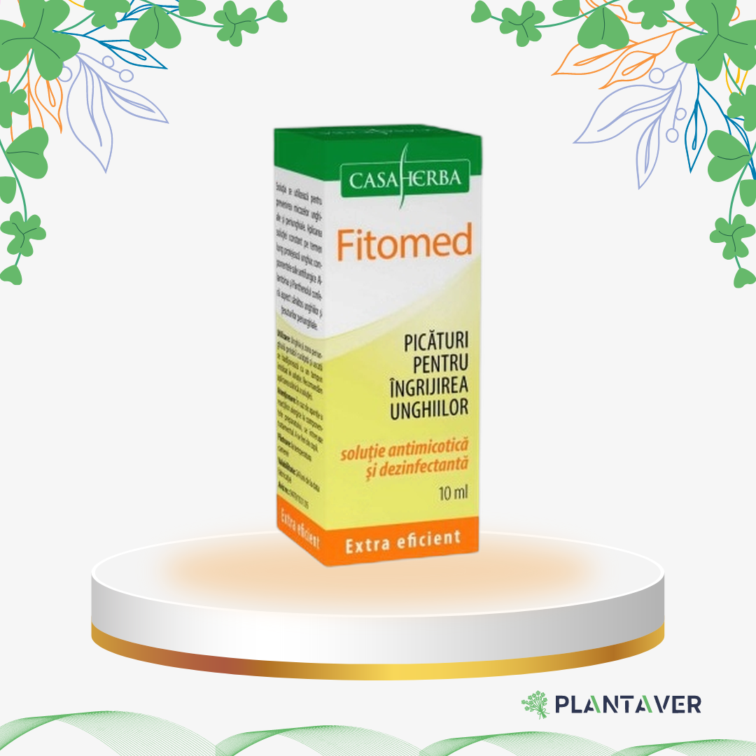 Fitomed - Picaturi pentru Ingrijirea Unghiilor, 10 ml