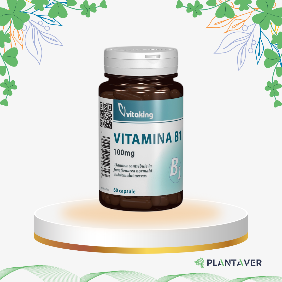 Vitaking - Vitamina B1 100 mg, 60 cp