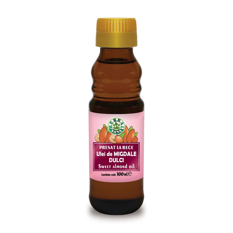 Herbavit , Ulei de Migdale dulci – presat la rece x 100 ml