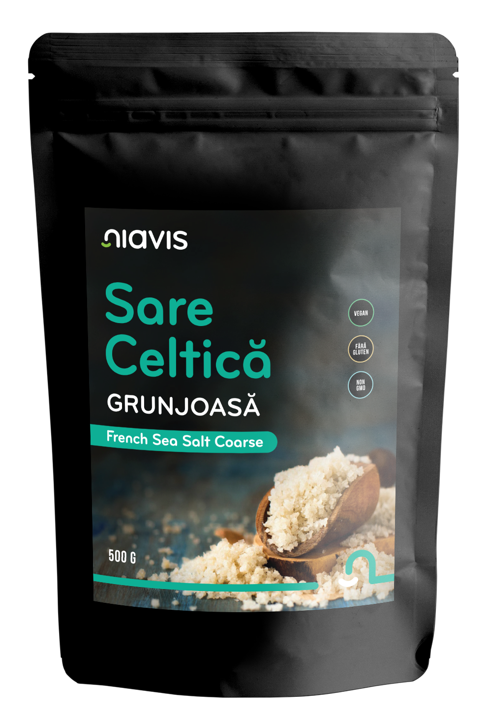 Niavis - Sare Celtica Grunjoasa, 500 gr