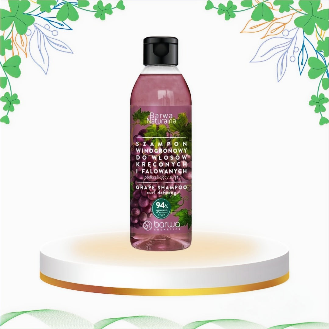 Barwa - Sampon cu Struguri Definire Bucle, 300 ml