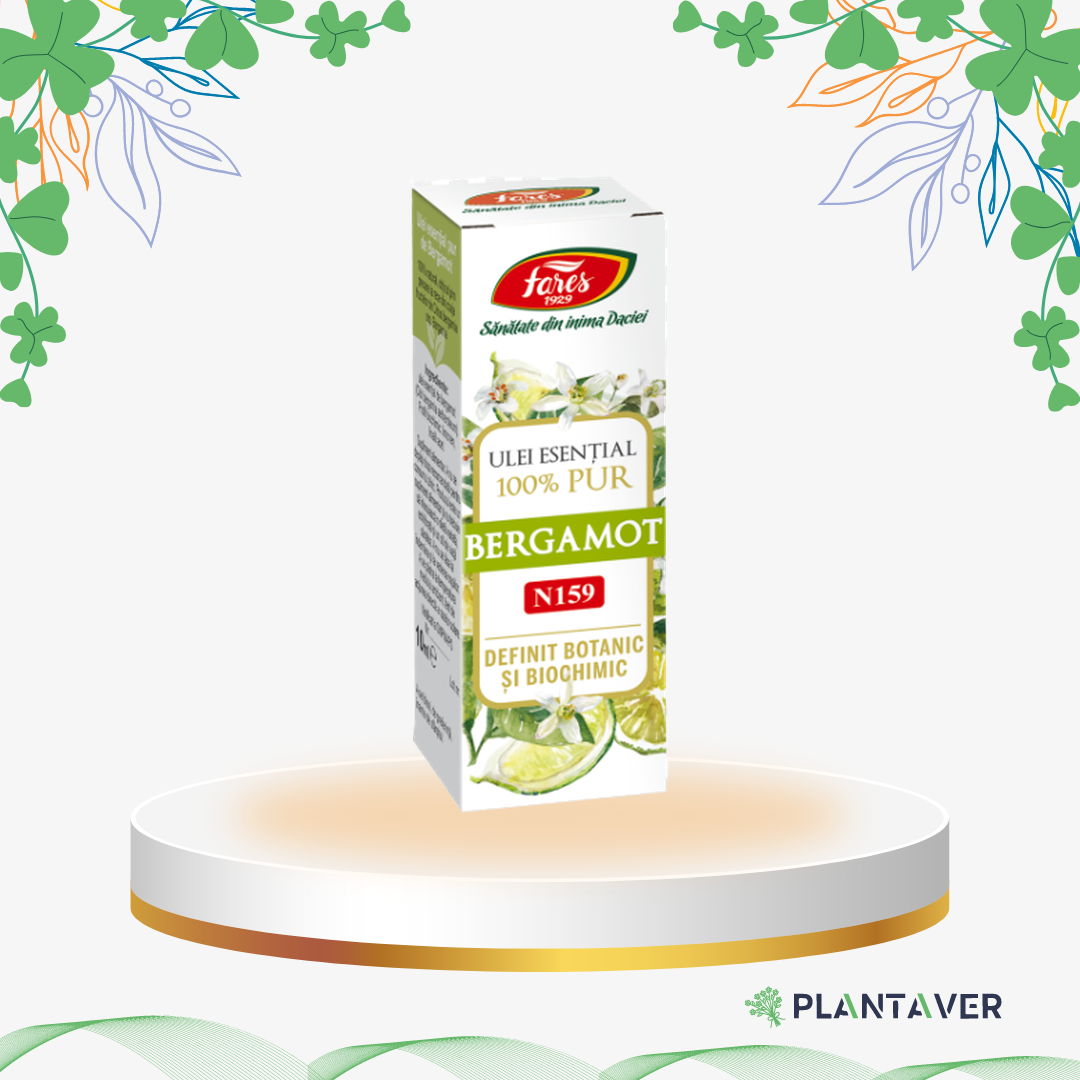 Fares - Ulei Esential Pur Bergamot, 10 ml