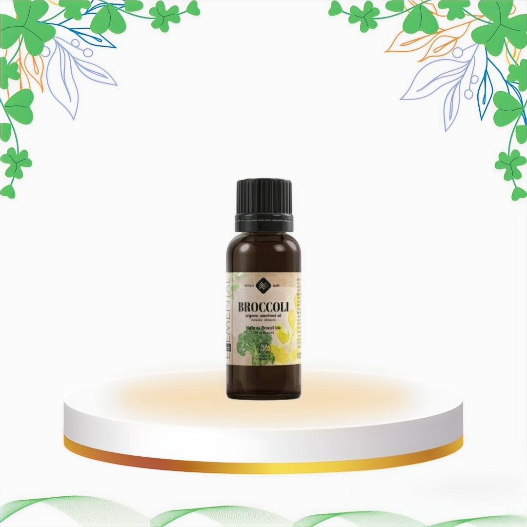 Ellemental - Ulei de Broccoli Bio, 25 ml