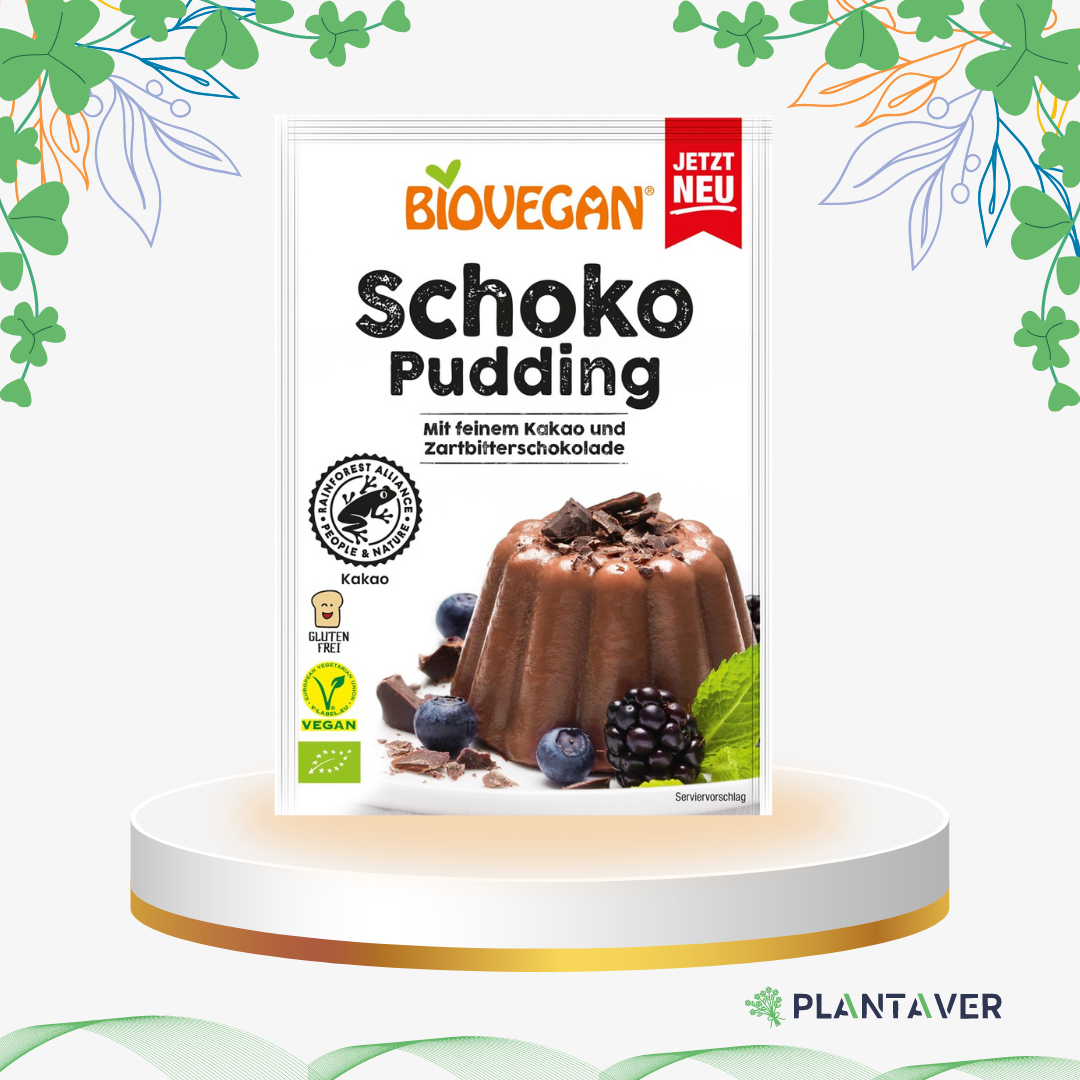 Biovegan - Budinca Ciocolata Fara Gluten, 55 gr
