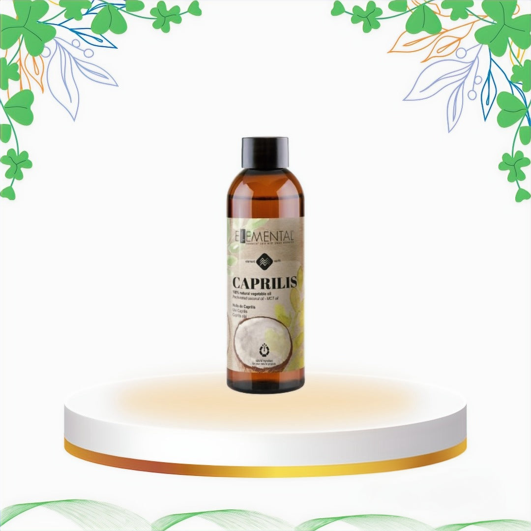 Ellemental - Caprilis Ulei Cocos Fractionat, 100 ml
