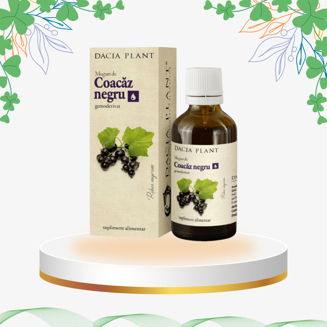 Dacia Plant - Gemoderivat Muguri Coacaz Negru, 50 ml