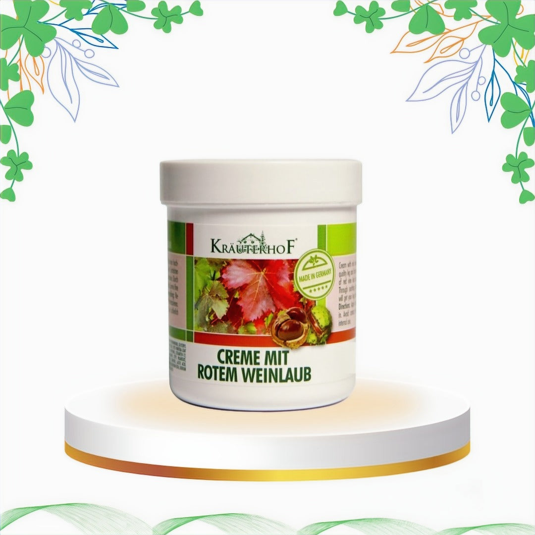 Krauterhof - Crema Picioare cu Castane si Vita de Vie, 250 ml