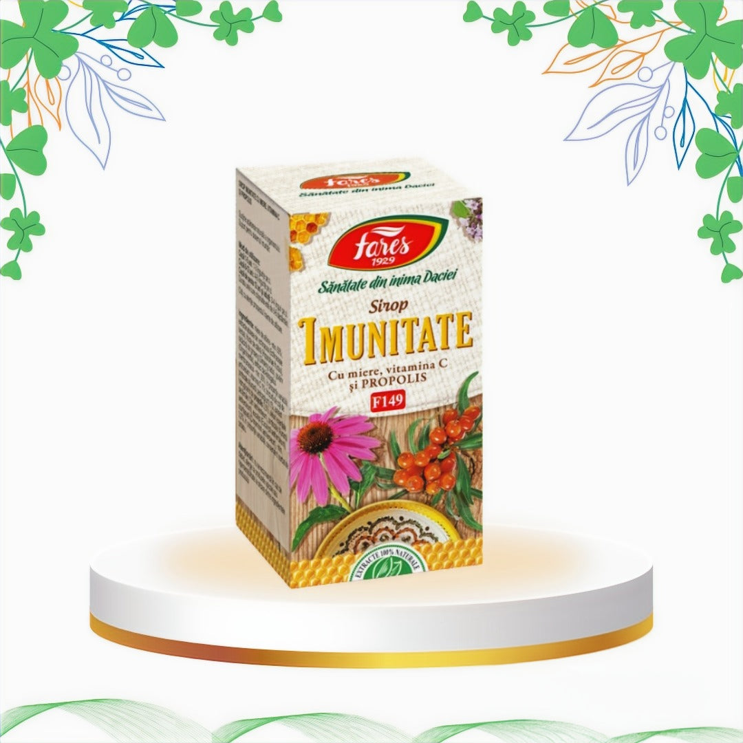 Fares - Sirop Imunitate Miere si Propolis, 100 ml