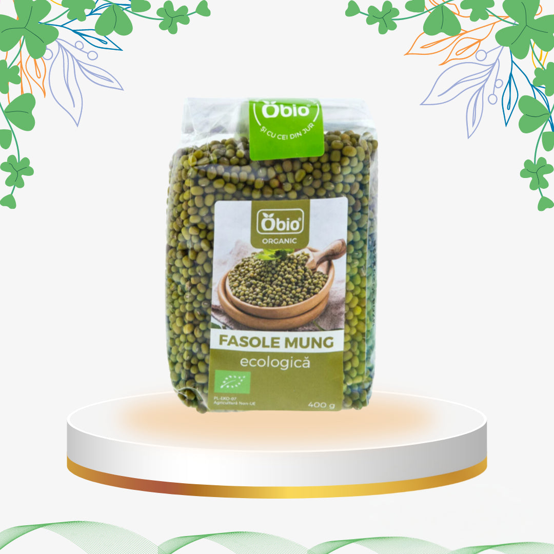 Obio - Fasole Mung Bio, 400 gr