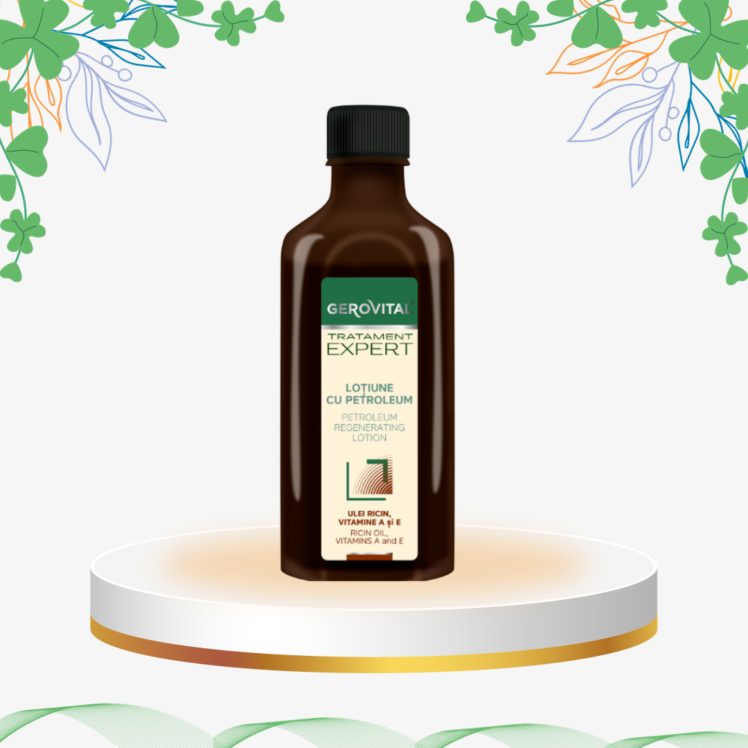 Gerovital - Lotiune Par cu Petrol, 100 ml